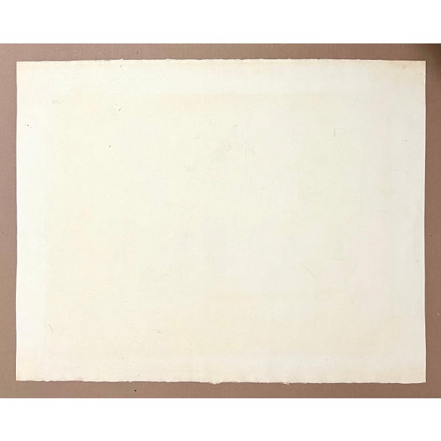 Mid 20th Century Max Weber, American Modernist Cubist Lithograph Screenprint "Reclining Woman" Max Weber, 1956 For Sale - Image 5 of 13