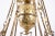 1950s Brass Chandelier, Early 20th Century For Sale - Image 5 of 14