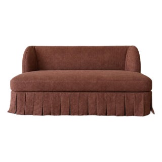 Dresden Banquette Sofa – Slip Covered For Sale