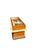 This wonderful apothecary scale is made of wood and marble and metal scales. It's a great decorative piece for a built in...