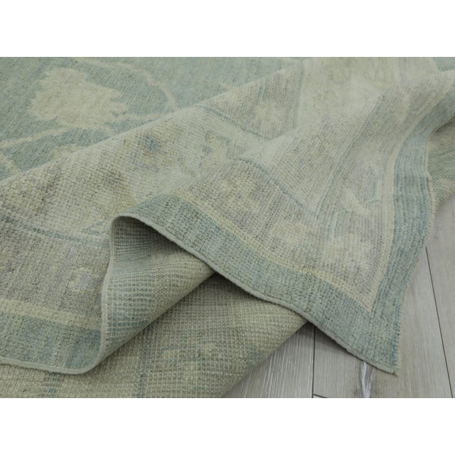 Turkish Oushak Rug 9'4" x 12'7" For Sale - Image 4 of 7