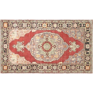 1960s Turkish Oushak Rug For Sale