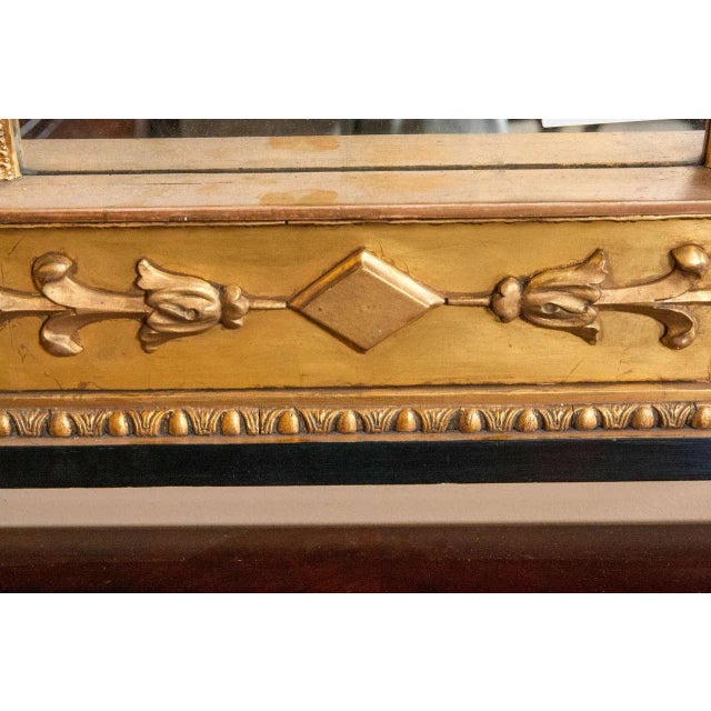 Italian Neoclassical Paint Decorated Mirror For Sale - Image 4 of 7