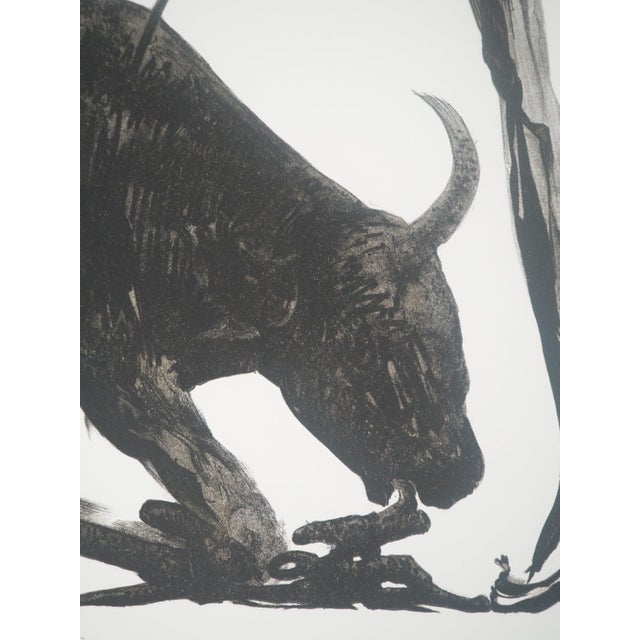 Salvador dali (1904-1989) black bullfighter, 1969 original lithograph signed in pencil justified ea (artist's proof) on...