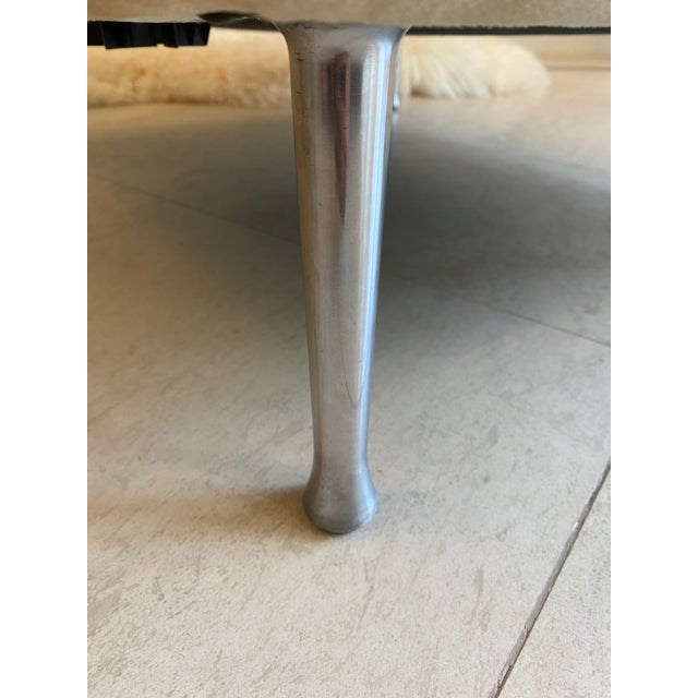 Natuzzi Upholstered Modern Ultrasuede Chair For Sale - Image 9 of 13