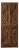 Antique Rustic Chevron Hand-Carved Spanish Style Wooden Doors 80x30 For Sale