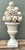 Beige Vintage Italian Glazed Ceramic Topiary For Sale - Image 8 of 12