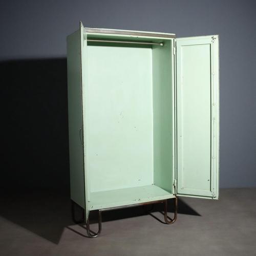 Metal Vintage Industrial Cabinet, 1960s For Sale - Image 7 of 9
