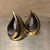 Teardrop Brass Bookends by Ben Seibel for Jenfred Ware, Usa Mid-Century For Sale - Image 12 of 12