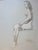 1950s George Gach Impressionist Signed Drawing Portrait on Paper Gouache For Sale In Los Angeles - Image 6 of 10