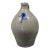 Rare Antique Stoneware Ovoid Jug Cobalt Jonathan Fenton Ca. 1790 Cobalt Flower For Sale