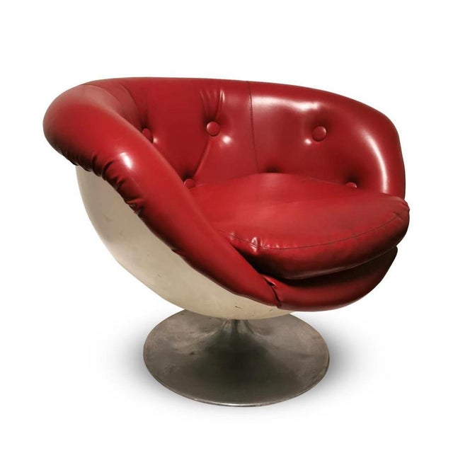 Vintage P180 Armchair by Gastone Rinaldi, Italy, 1968 For Sale - Image 3 of 6