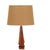 Sculptural Table Lamp in Carved Olive Wood, France, 1950s For Sale - Image 14 of 16