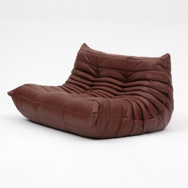 This is an original vintage Ligne Roset Togo set, designed by Michel Ducaroy in 1973 and sourced directly in Europe. The...