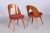 Brown Set of Mid-Century Czech Chairs by Antonin Suman, 1950s For Sale - Image 8 of 9