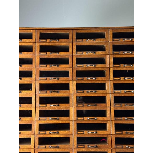 1960s Vintage Haberdashery Cabinet in Wood For Sale - Image 5 of 18