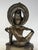 Brown Nepalese Artist, Buddhist Deity Statue of Indra, 1890s-1910s, Bronze For Sale - Image 8 of 11