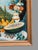 Early 20th Century Antique Foil Art Reverse Harvest Feast Still Life Painting Beneath Glass For Sale - Image 5 of 12
