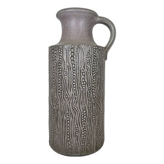 Brutalist Model 7652-45 Relief Floor Vase by Carstens Tönnieshof, 1970s For Sale