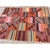 1930s 1930s Mid-Sized Multi Geometric Antique Turkish Village Kilim Flatweave Wool Rug For Sale - Image 5 of 5