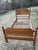 Bring a piece of architectural history into your home. This beautiful antique wooden twin bed frame came directly out of a...