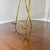 Mid-Century Modern 1970s Mid-Century Modern Miniature Brass Easel For Sale - Image 3 of 7