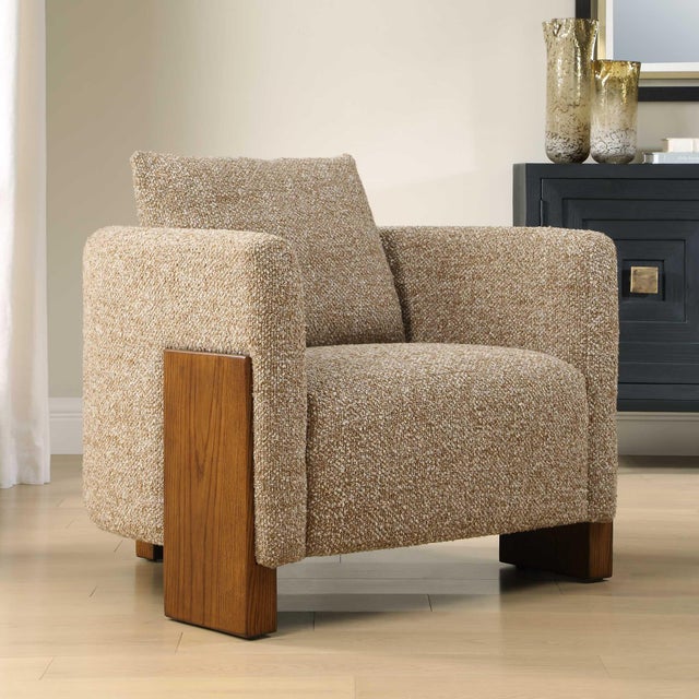 Kenneth Ludwig Chicago Halligan Upholstered Accent Chair For Sale - Image 4 of 10