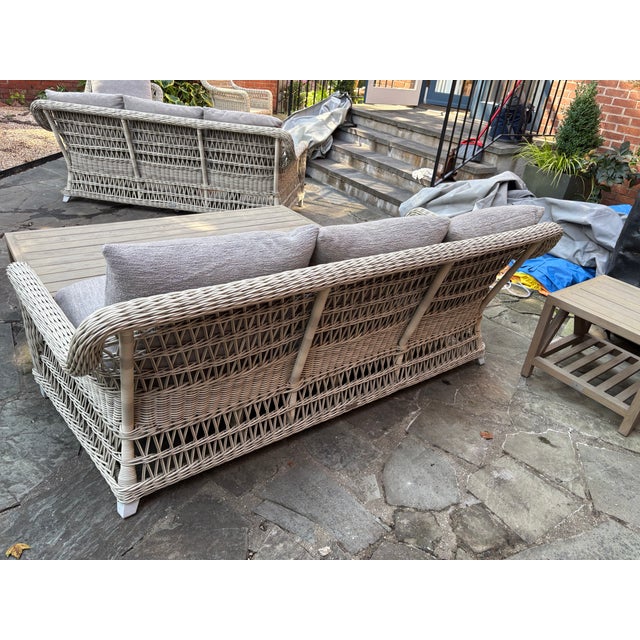 Modern Janus Et Cie Arbor Club 3 Seat Sofa For Sale - Image 3 of 9