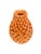 Vintage Mid-Century Italian Ceramic Floral Blossom Vase – Vibrant Orange Glaze For Sale - Image 4 of 12