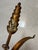 Grand Tour Vintage Nora Fenton Tole Sheath of Wheat Candle Wall Sconce For Sale - Image 3 of 7