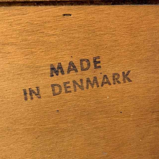 Brown Vintage Danish Modern Teak Corner Cabinet, Circa 1960s Mid Century For Sale - Image 8 of 8