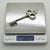 Silver Vintage European Decorative Key Pendant in Silver 835, 1970s For Sale - Image 8 of 11