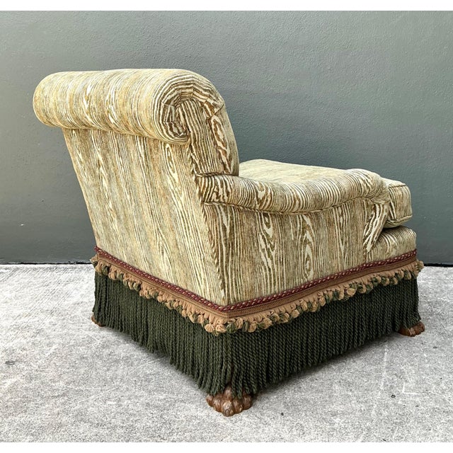 Vintage Lions Paw Lounge Chair For Sale - Image 4 of 18