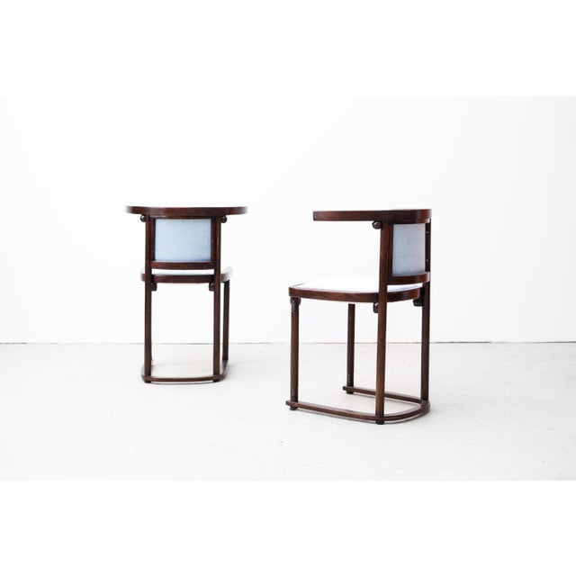 Set of Secessionistic Armchairs by Josef Hoffmann for Thonet, 1920s For Sale - Image 10 of 17