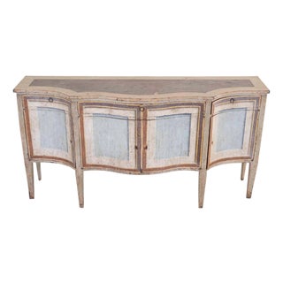 Italian Mid-19th Century Neoclassical Lacquered Sideboard For Sale