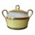 Richard Ginori Italian Contessa Yellow and Gold Porcelain Sugar Bowl With Lid For Sale