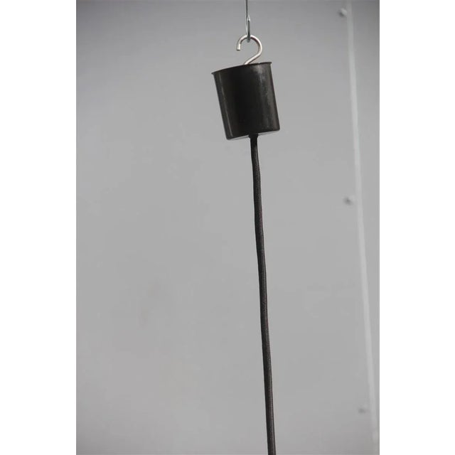 Metal Vintage Italian Pendant Lamp, 1950s For Sale - Image 7 of 8