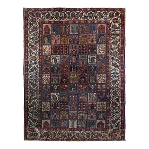 Antique Bakhtiari Rug 9'6'' x 13'0''