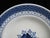 Mid 20th Century Mid 20th Century Traditional Royal Copenhagen 945 Aluminia Faience Tranquebar Blue 7 1/2" Salad Plate - 5pc Set For Sale - Image 5 of 6