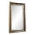 Antique Silverleaf Stenciled Mirror For Sale