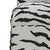Not Yet Made - Made To Order Slipcover Dining Chair in Cream Black Linen Zebra For Sale - Image 5 of 8