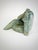 Signed 1995 One-of-a-Kind Modernist Studio Ceramic Reclining Female Sculpture in Verdigris Glaze For Sale - Image 4 of 12