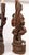 Baroque Pair of Italian Renaissance/Baroque Carved Wood Angel Torchère Candelabra, C. 1600 For Sale - Image 3 of 7