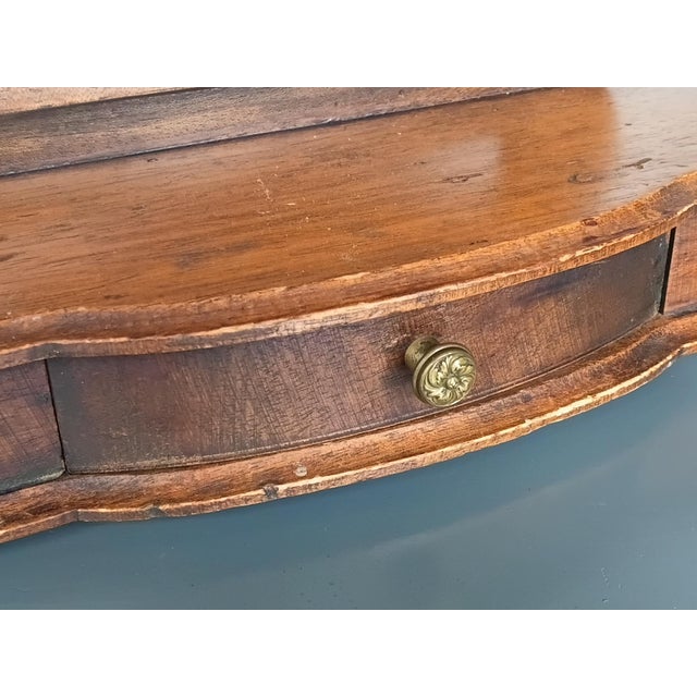 Late 19th Century French 19th Century Table Mirror in Solid Wood. For Sale - Image 5 of 10