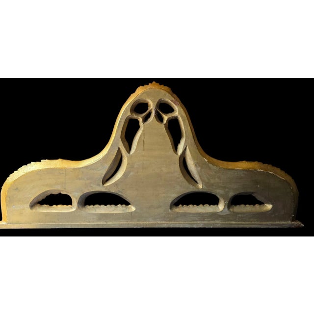 This 18th/19th Century Giltwood Architectural Pediment is gorgeous, and although it was originally designed to crown a...