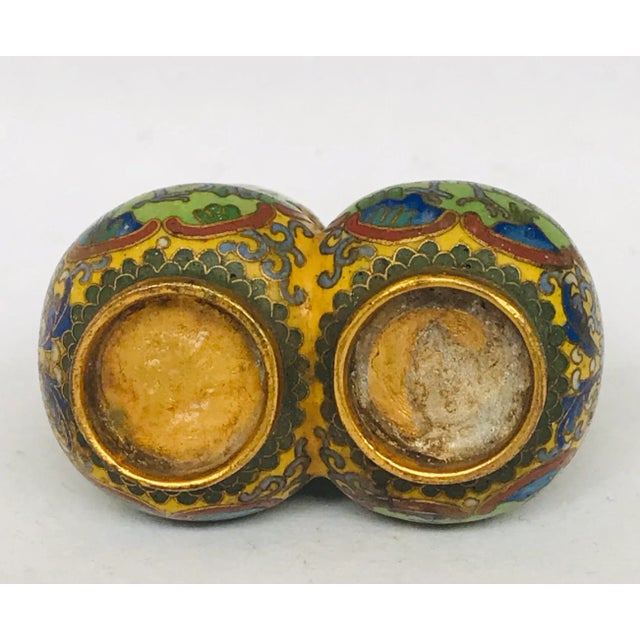 1920s Twin Double Gourd Snuff Bottles For Sale - Image 10 of 13