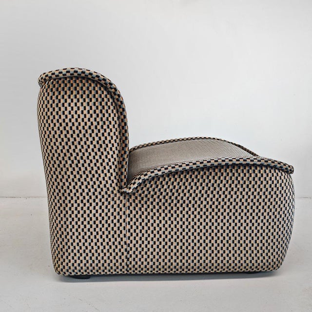 Calida Modular Sofa in Optical Velvet by Giudici for Coima, 1970s, Set of 5 For Sale - Image 10 of 18