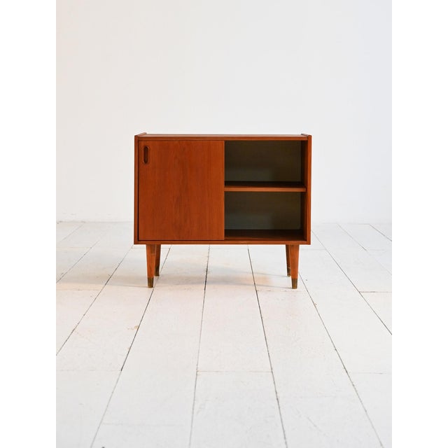 Mid-Century Scandinavian Teak Cabinet, 1950s For Sale - Image 3 of 10
