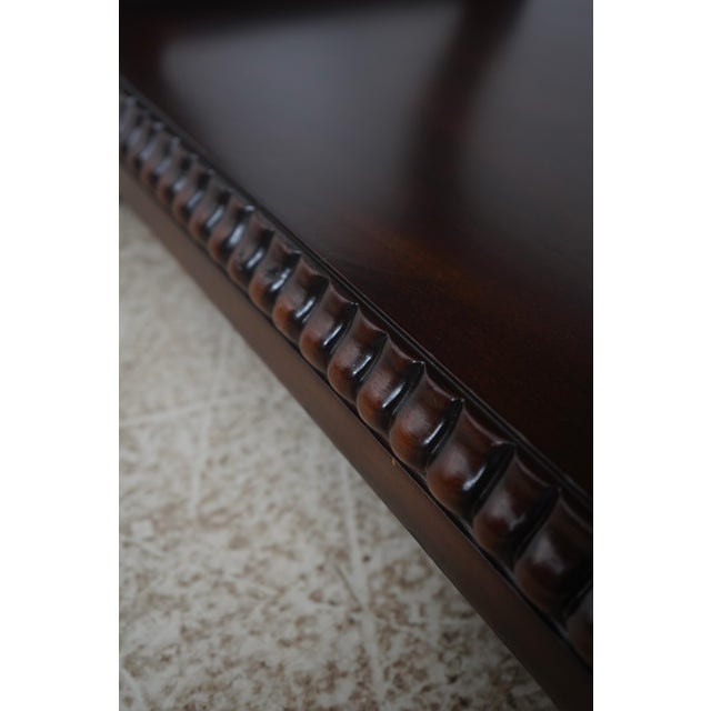 Bernhardt Furniture Mahogany 3 Tier Table For Sale - Image 10 of 11