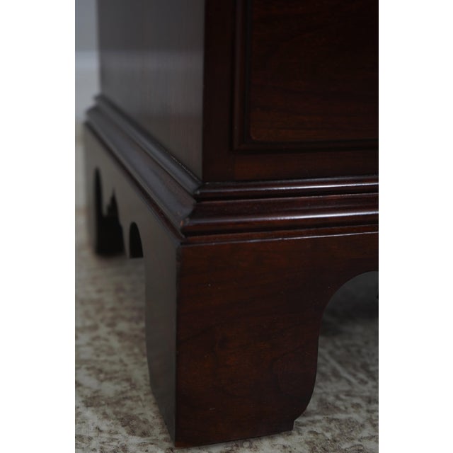 Statton Old Towne Cherry Pull Out Bachelor Chest For Sale - Image 10 of 18